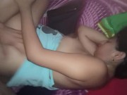 Un buen sexo anal con mi hermanastro antes de irse a ver con su novio..