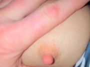 Rubbing these incredible titties 9/16