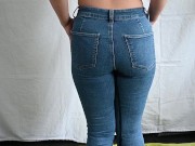 First Time Wetting Jeans 2/16