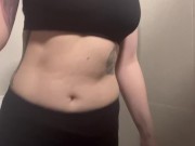 Sneaky gym ladies locker room JOI 16/16