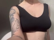 Sneaky gym ladies locker room JOI 4/16