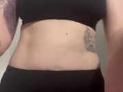 Sneaky gym ladies locker room JOI 6/16