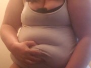 Sucking that big dildo 11/16