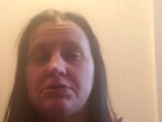 Sucking that big dildo 4/16