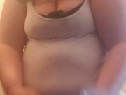 Sucking that big dildo 8/16