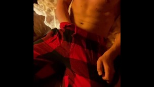 college twunk jerking off in the middle of a study session
