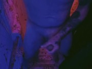 Moody Shower Masturbation