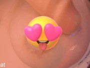 Horny girl wants to play with her fingers in her throat 15/16