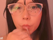 Horny girl wants to play with her fingers in her throat 9/16