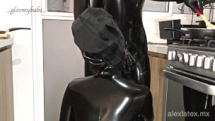 Latex chefs get kinky T1, the kitchen is getting hotter!