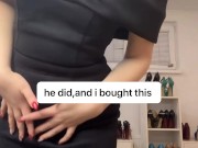 i spent his money on my dress 7/16