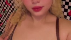 big tits blonde slut