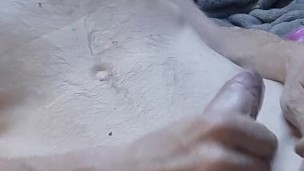 memyselfandmyown hot moaning orgasm after intense handjob, horny assplay with buttplug vibrator