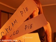 Cute stepsis wants to know what a creampie is 2/16