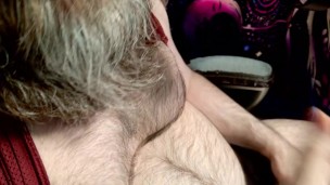 Stroking My Big White Uncut Cock Up Close