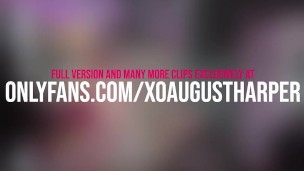 Trans Girl August Harper Used like a Whore by Asian Goddess Allegra Viper w/ POV