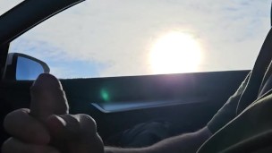 Jerking my 8 inches on the highway