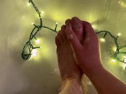 My little feet getting massaged 😊 JUST TURNED 18 YAYYY 10/16