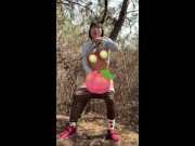 田舎の人妻が森で露出オナニー♡｜｜熟女,人妻,嫁,不倫,日本人,素人,個撮,オナニー,巨乳youtuber, tiktoker 14/16