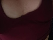 Ella se exita con solo tocar sus grandes tetas 11/16