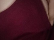 Ella se exita con solo tocar sus grandes tetas 6/16