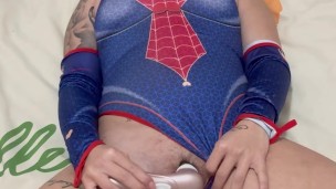 I Am Spiderwoman🕷️ Playing With My NAUGHTY Pussy💦