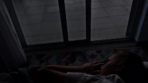 Double cumshot - blowjob in the car and sex on vacation with multiple endings