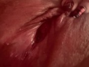Horny Pussy Rubbing Until I Drip Wet 2/16