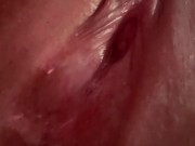 Horny Pussy Rubbing Until I Drip Wet 7/16