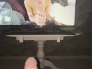 I can't resist watching my stepsister's most favorite video! Solo man watching porn and jerking off 5/16