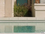 MILFY Horny Trophy Wife Piper Press Kicks Out Hubby For Pool Boy's Huge Cock 4/16