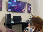 making him cum while he plays GTA 3/16