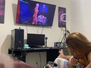 making him cum while he plays GTA 6/16