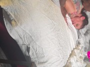 Reunited after years apart with my first ever bull. Hubby watched as he gave me an epic facial! 11/16