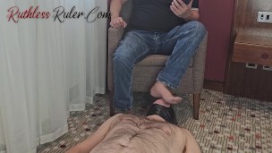 Feet and Spit Licker Male Slut Preview