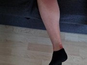 Blonde Girl Spanked Hard in Her Sexy New Outfit 8/16