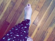 Meet my feet 💜 my piggies 🐽 💕☺️ 14/16