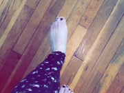 Meet my feet 💜 my piggies 🐽 💕☺️ 15/16