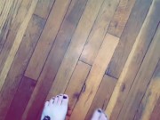 Meet my feet 💜 my piggies 🐽 💕☺️ 9/16