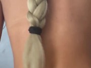 Noche de  Juegos , se convierte en comerse toda mi verga con el enorme Culo de mi vecina