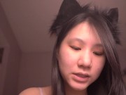 Cute Asian Kitty Cat Girl ASMR - Ecclesiastes 7-12 10/16