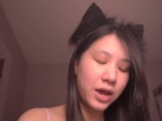 Cute Asian Kitty Cat Girl ASMR - Ecclesiastes 7-12 6/16
