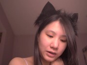 Cute Asian Kitty Cat Girl ASMR - Ecclesiastes 7-12 9/16