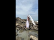 What I’d Wear on a First Date to the Beach Try-On Petite Redhead LeverageURAssets - 58 16/16