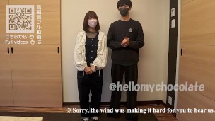 カップルで なぞなぞしながら立ちバックしたら、どれぐらいなぞなぞに集中できるのか？ Japanese video.