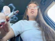 Human Car Ashtray, Human Ashtray, Smoking Fetish, Hot Girl Smoking, Ashtray Slave, 12/16