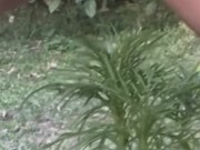Golden Shower for My Garden -  Naughty Girl Pissing Outdoors 16/16