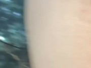 Raw Pussy & Asshole Close-Up While I Pee Outdoors 1/16