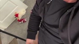 Slow Stroking This Thick Cock Until It Pulses
