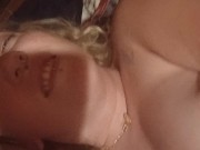 Naughty kitten plays with wet pussy 16/16